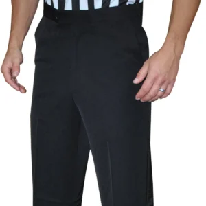 BKS277 - Smitty 100% Polyester Flat Front Pants w/ Slash Pockets